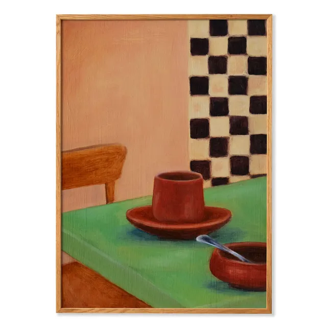 After Coffee poster, Beth Kay | Green