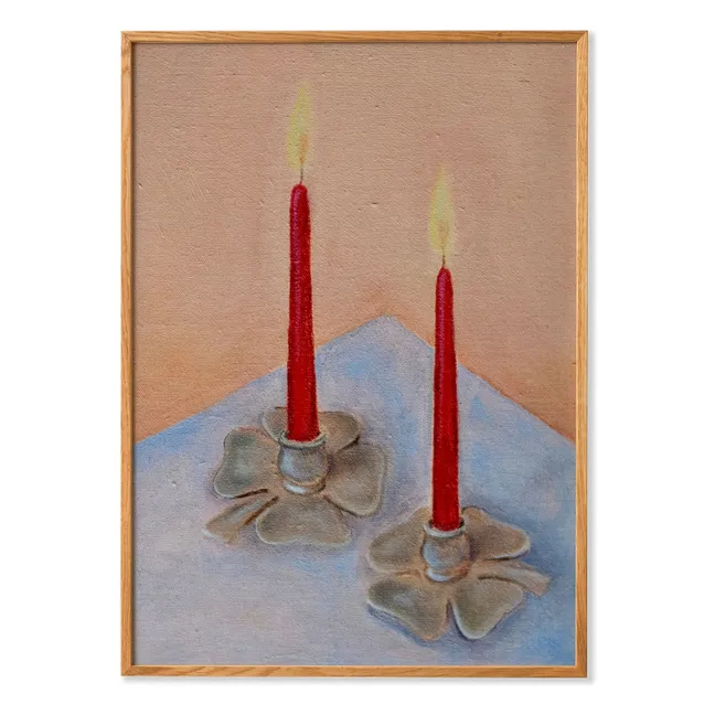 Affiche Lucky Light, Beth Kay | Rouge