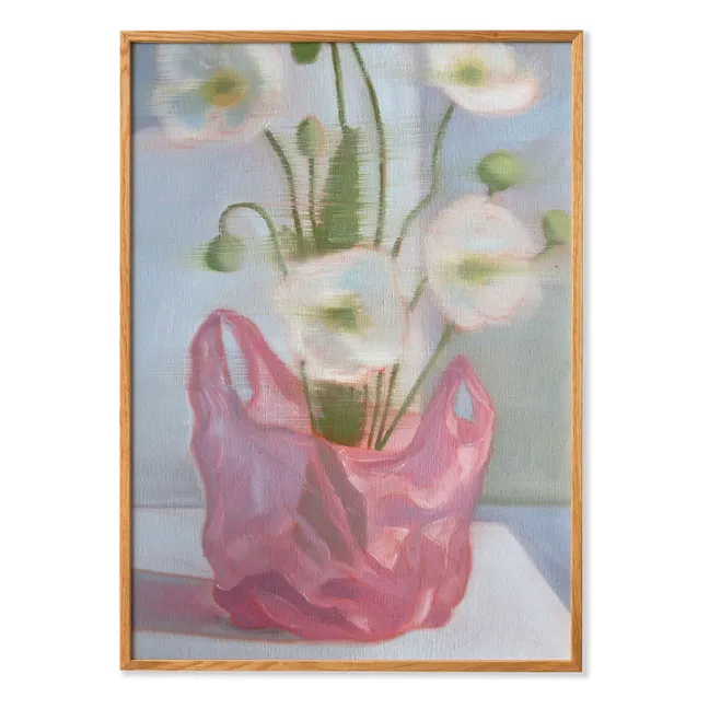 Affiche Vase Substitute, Dina Sterbrant | Rose