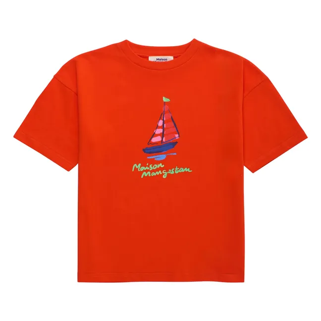 Camiseta Sailing | Rojo