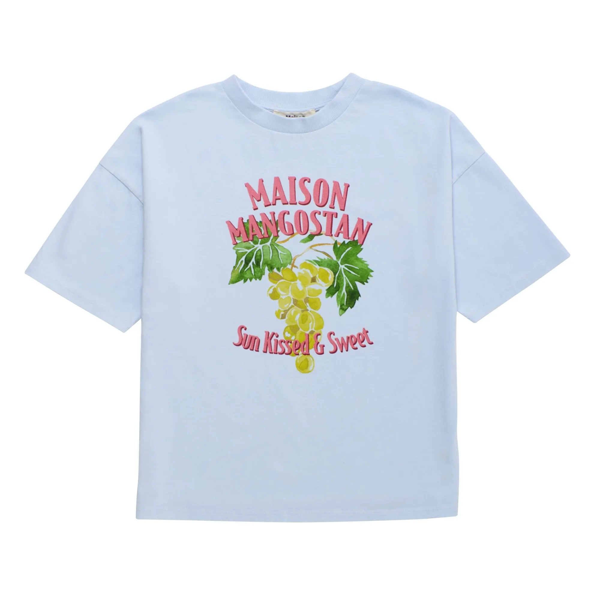 Maison Mangostan Pale Blue Grape T-Shirt