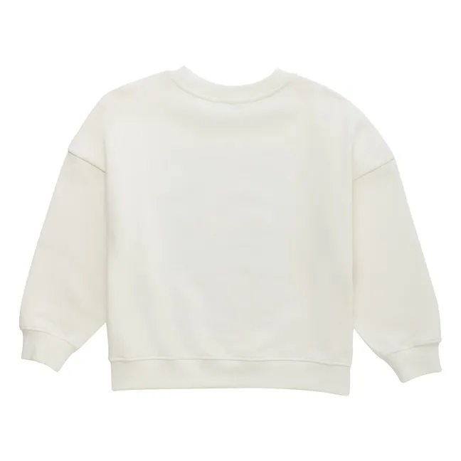 Sweatshirt Papagei  | Weiß