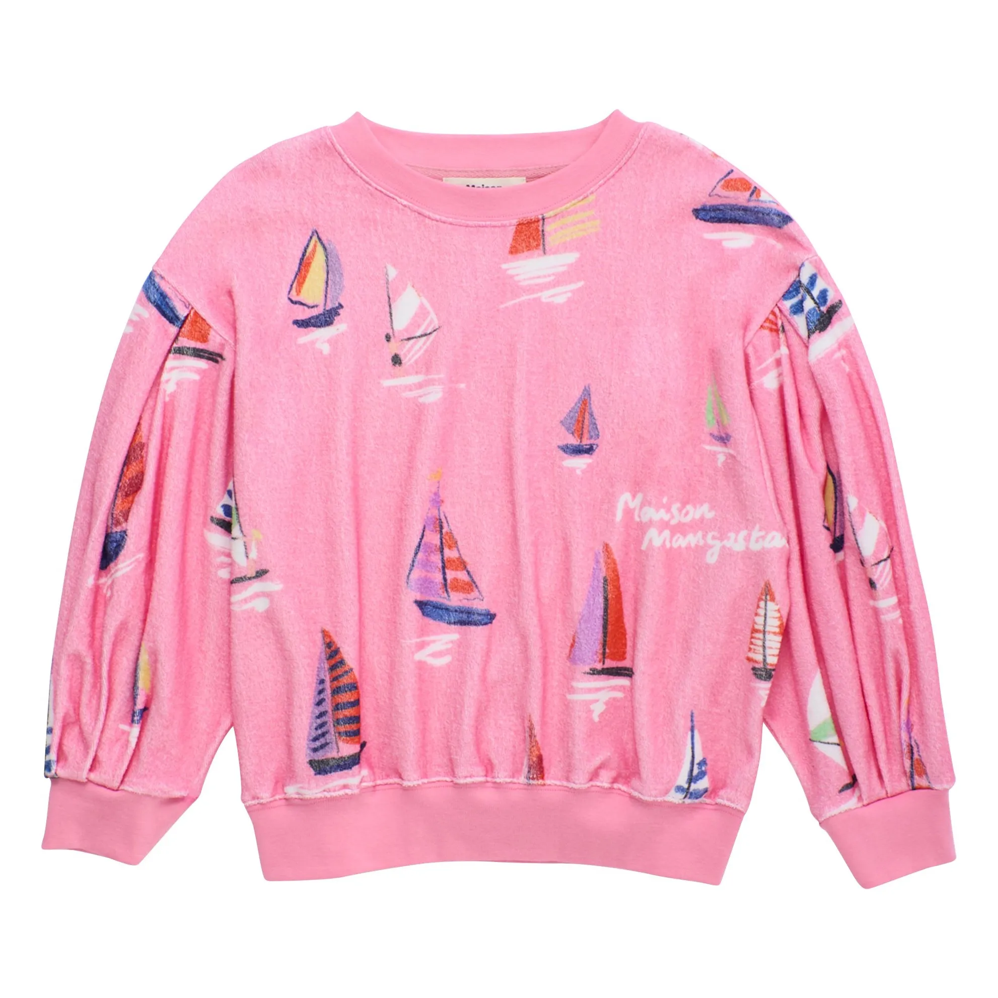 Maison Mangostan Pink Sailcloth Sweat