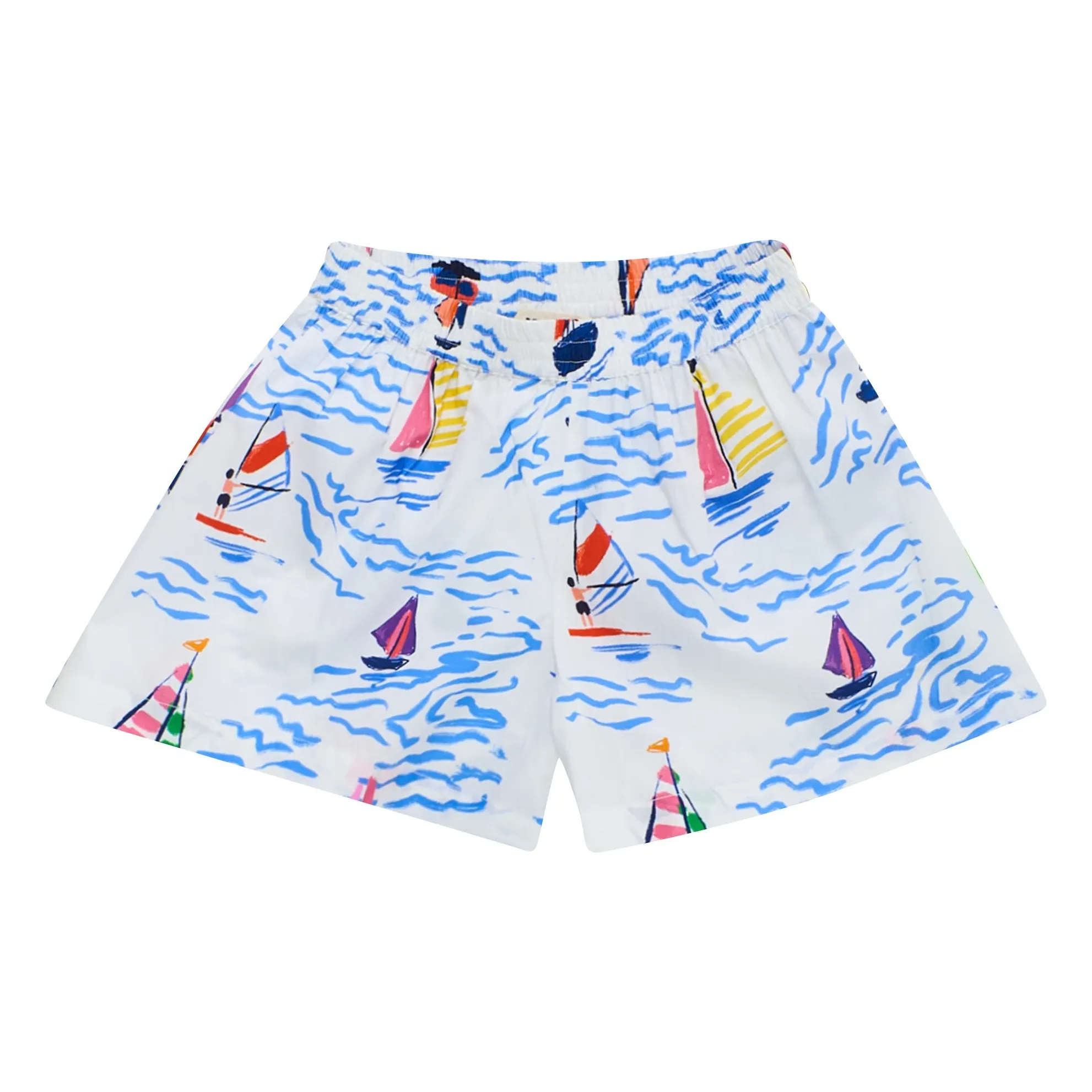 Maison Mangostan White Short Voiles
