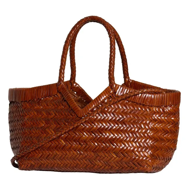 Bolso Monet de piel | Coñac