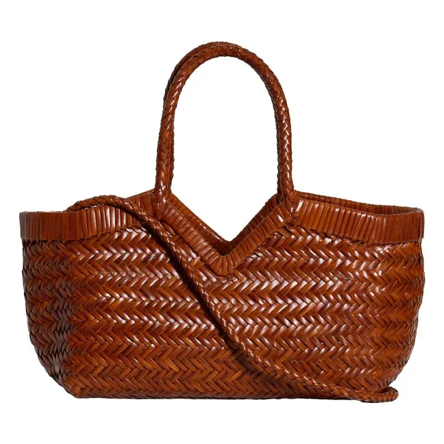 Bolso Monet de piel | Coñac