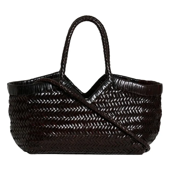 Bolso Monet de piel | Chocolate- Imagen del producto n°1