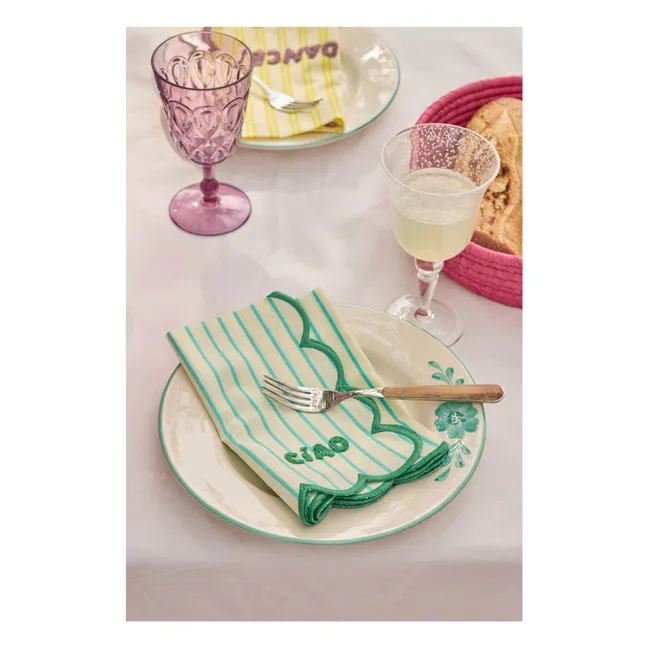 Ciao napkin | Blue
