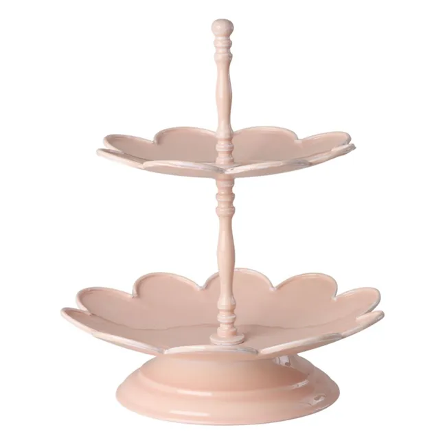 Kuchenständer aus Metall | Rosa