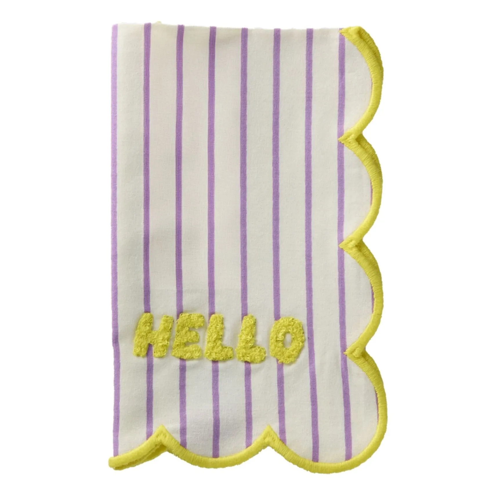 Rice Yellow Hello Napkin