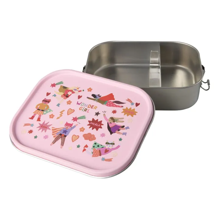 Lunch-box Héro | Rose- Image produit n°2