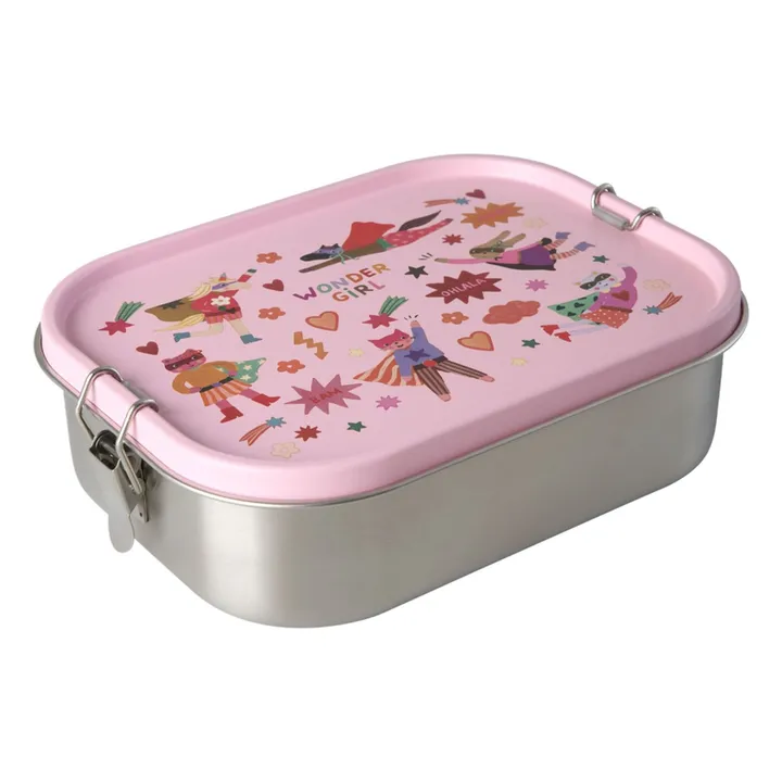 Lunch-box Héro | Rose- Image produit n°0