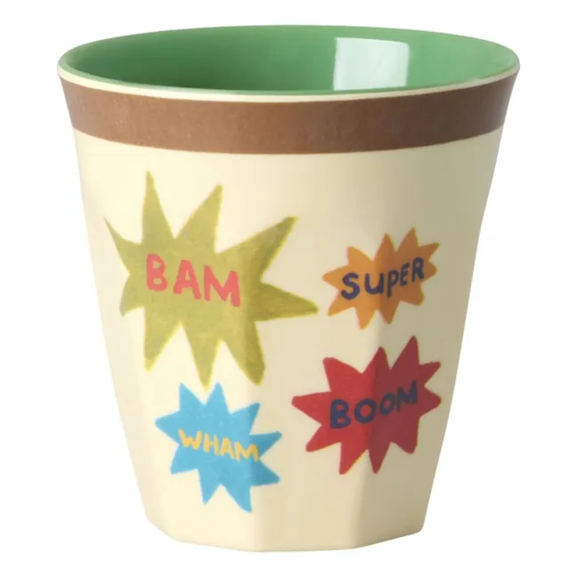 Vasos de melamina Heroes - Lote de 6 | Verde