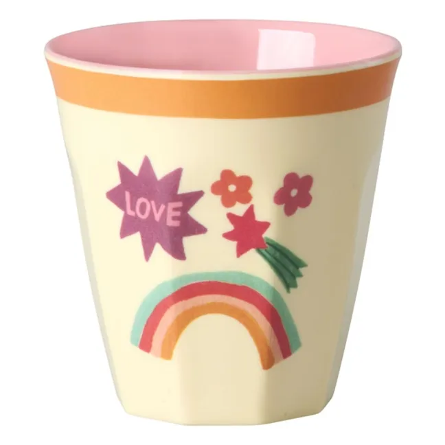 Vasos de melamina Heroes - Lote de 6 | Rosa