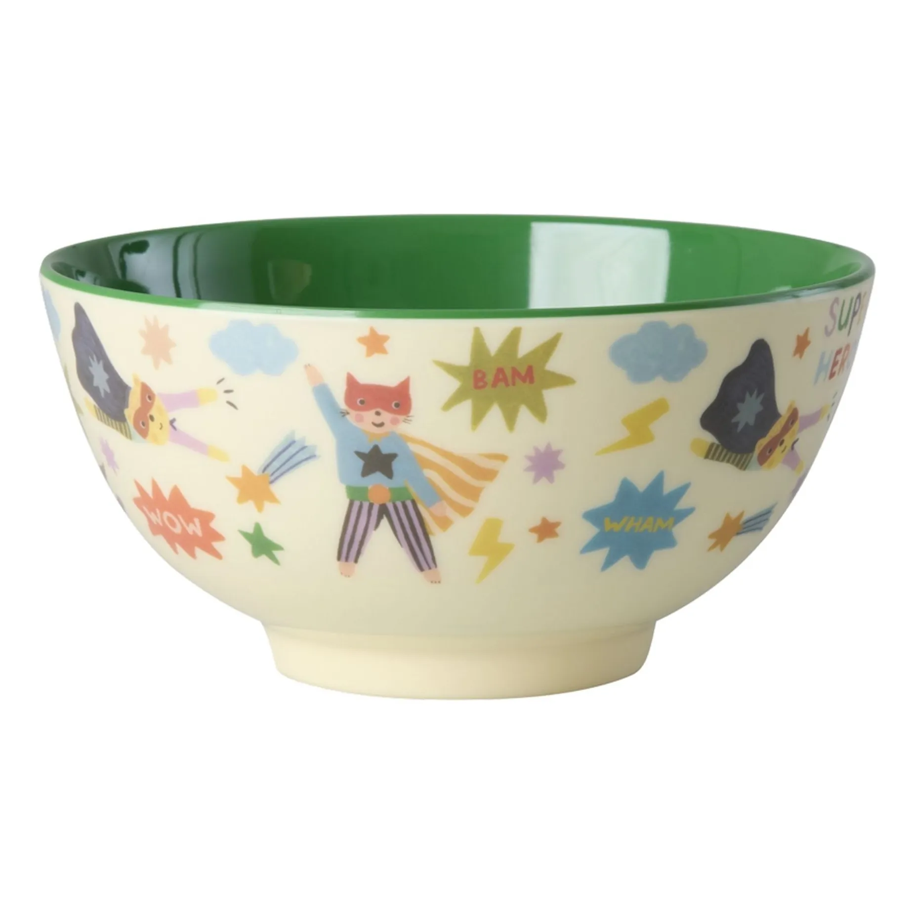 Rice Green Hero Melamine Bowl