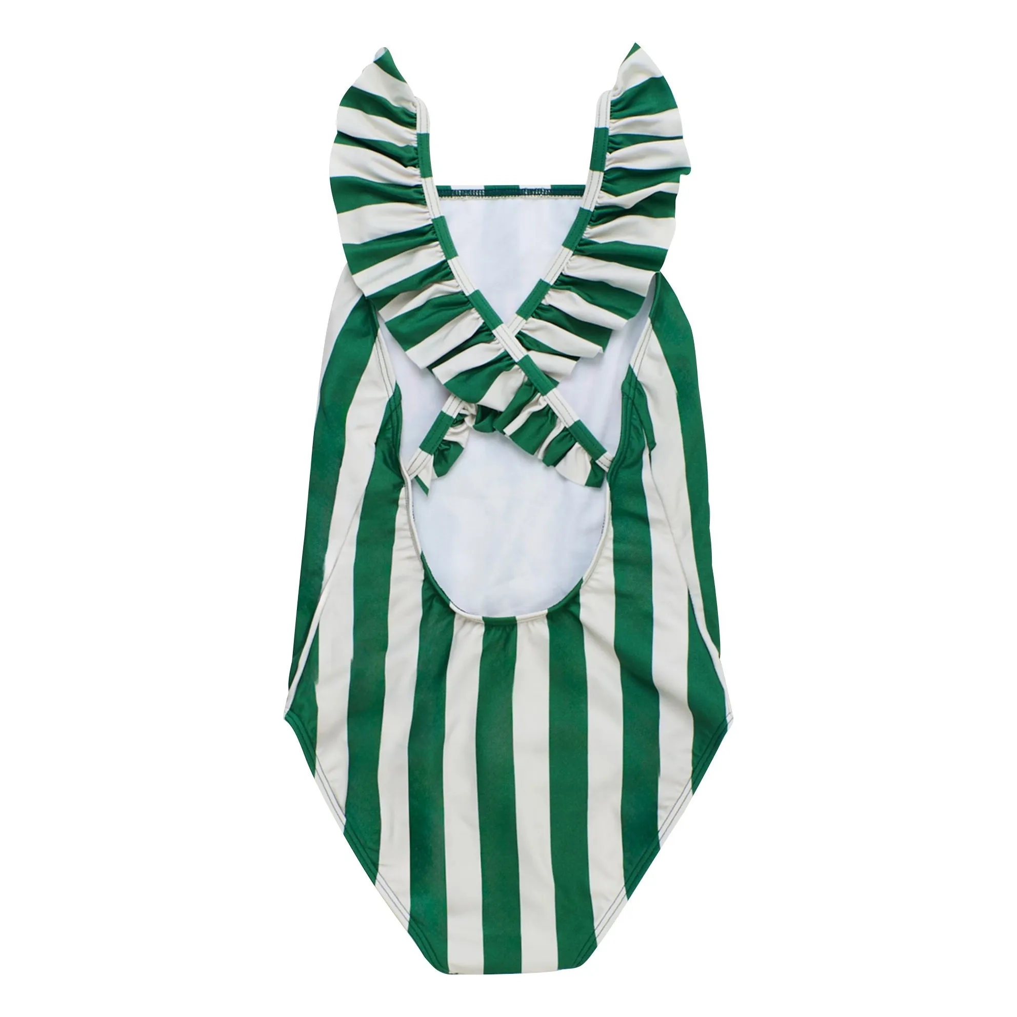 Maillot de Bain Rayé Raisin | Vert- Image produit n°3