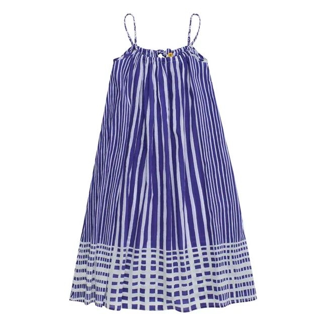 Robe Rayée | Bleu