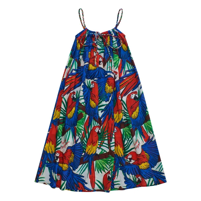 Robe Perroquets | Bleu