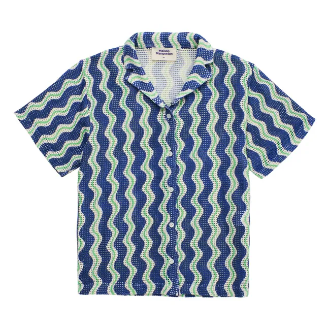 Wave shirt | Blue