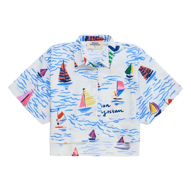 Camiseta Sails | Blanco