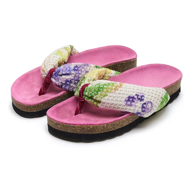 Chanclas de uva | Rosa