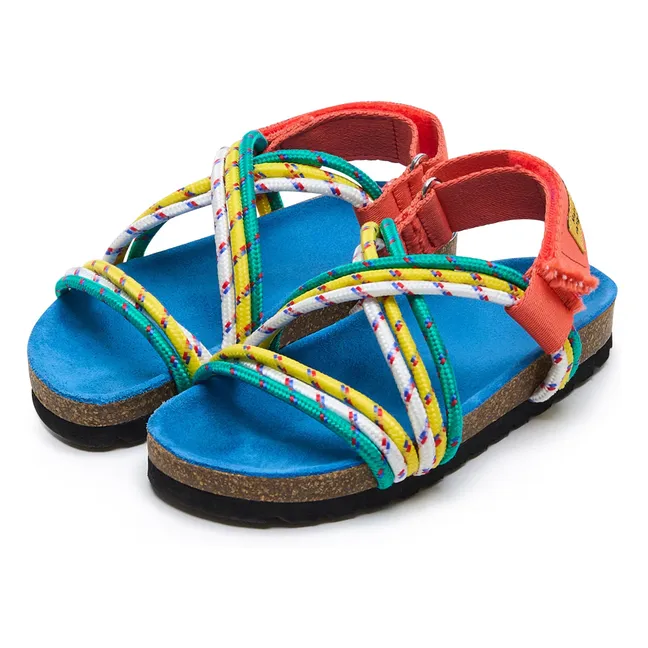 Sandalias de cordón | Azul