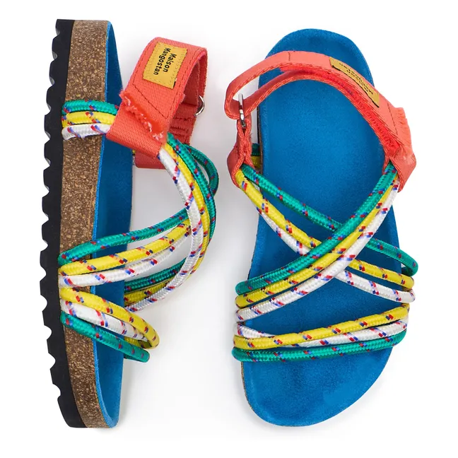 Sandalias de cordón | Azul