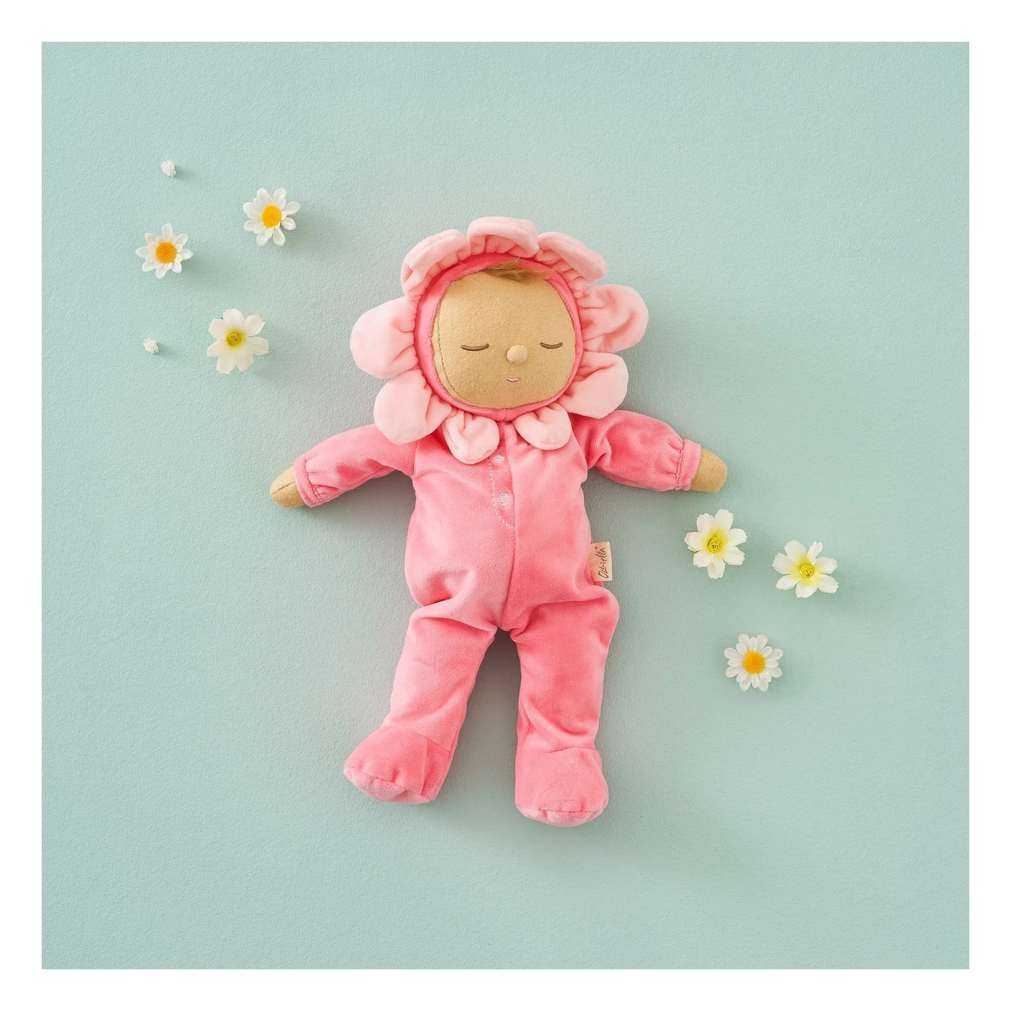 Poupée Dozy Dinkum Fleur | Rose- Image produit n°1
