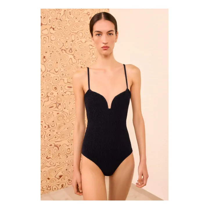 Bañador de 1 pieza Biarritz | Negro- Imagen del producto n°2