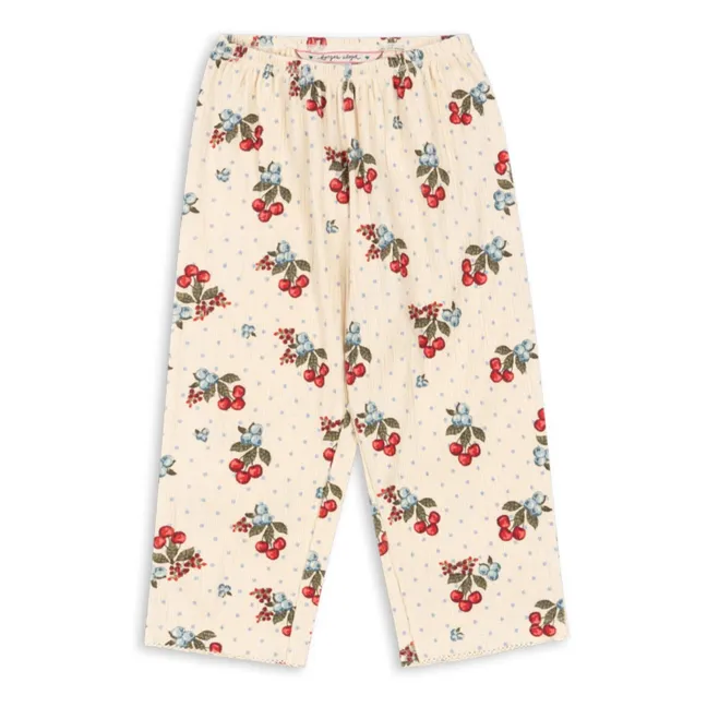 Chleo Pants Cherry Organic Cotton | Beige