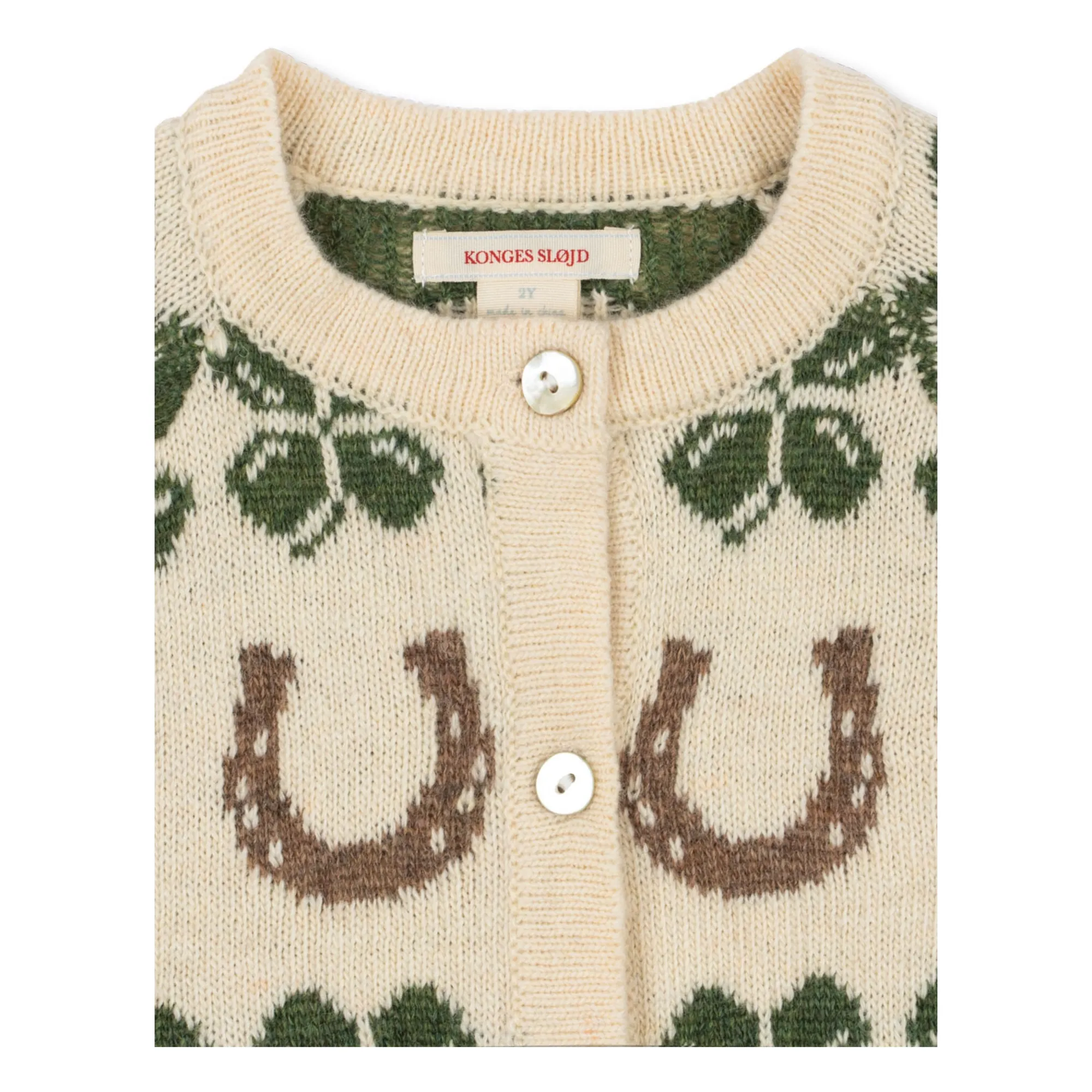 Gilet Belou Chance Laine | Beige- Image produit n°2