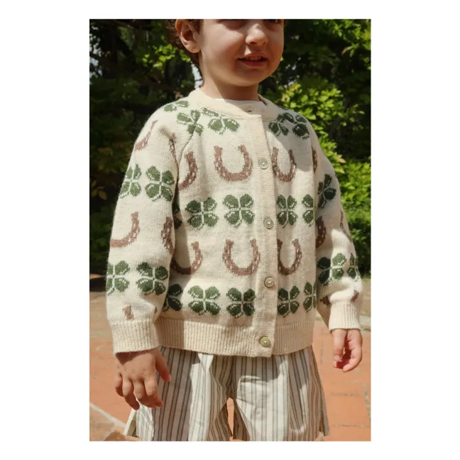 Chaqueta de lana Belou Chance | Beige