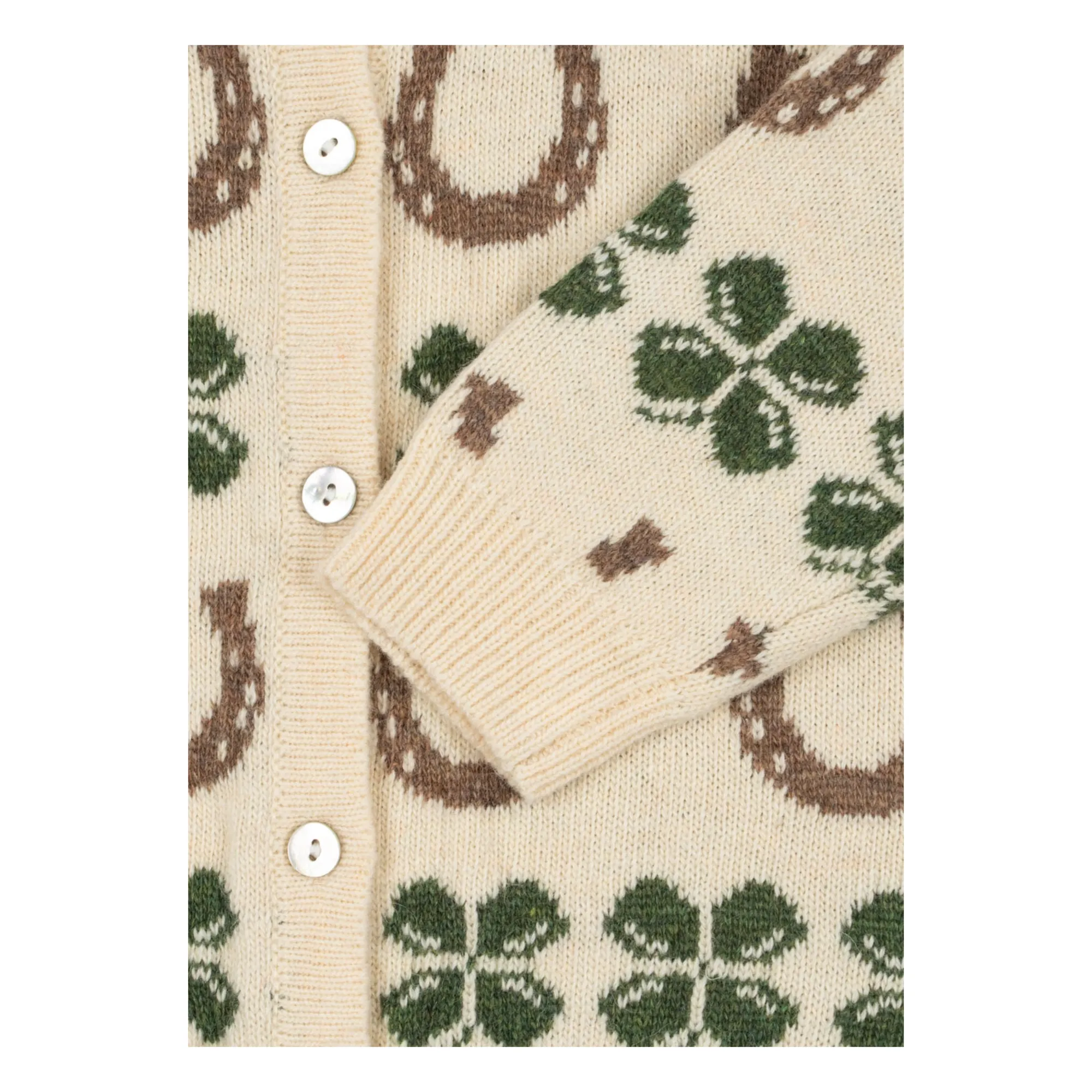 Gilet Belou Chance Laine | Beige- Image produit n°3