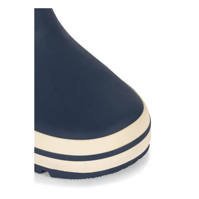 Stivali da pioggia colorblock King Lime | Blu scur
