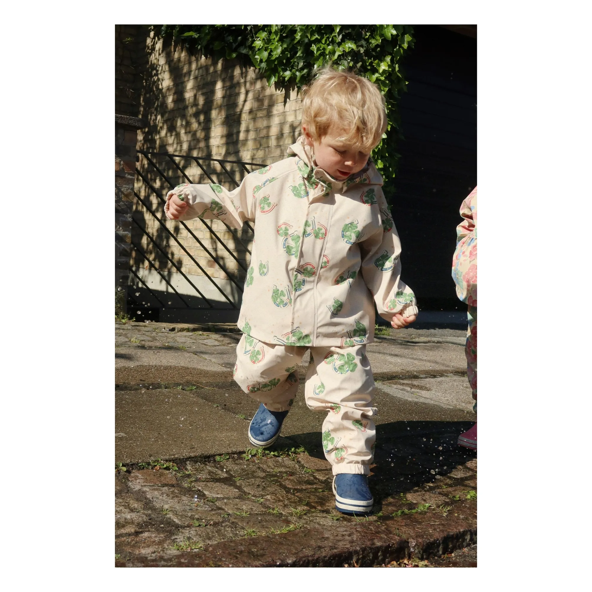 Bottes de Pluie Colorblock Roi Citrons | Bleu foncé- Image produit n°2