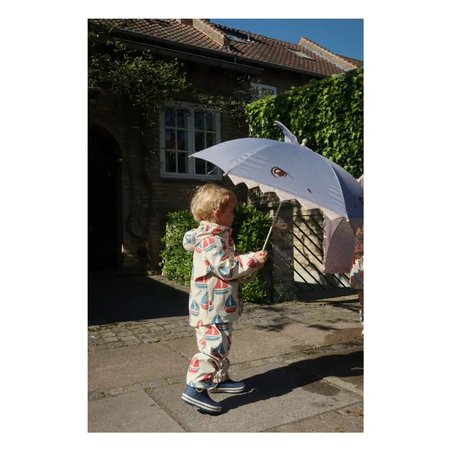 Botas de lluvia Colorblock King Lime | Azul oscuro