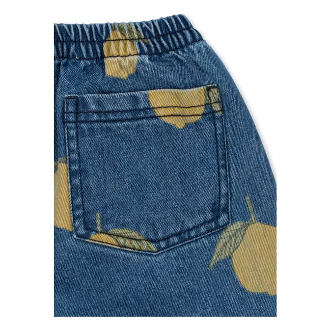 Vaqueros Magot Limón de algodón orgánico | Azul