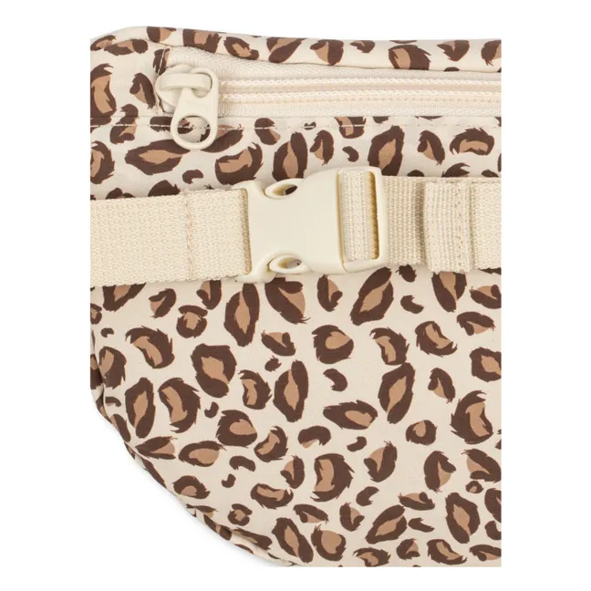 Sequins Leopard Bag | Brown