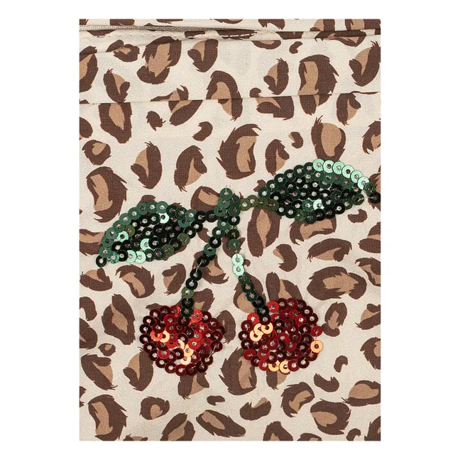 Sac Banane Sequins Léopard | Brun