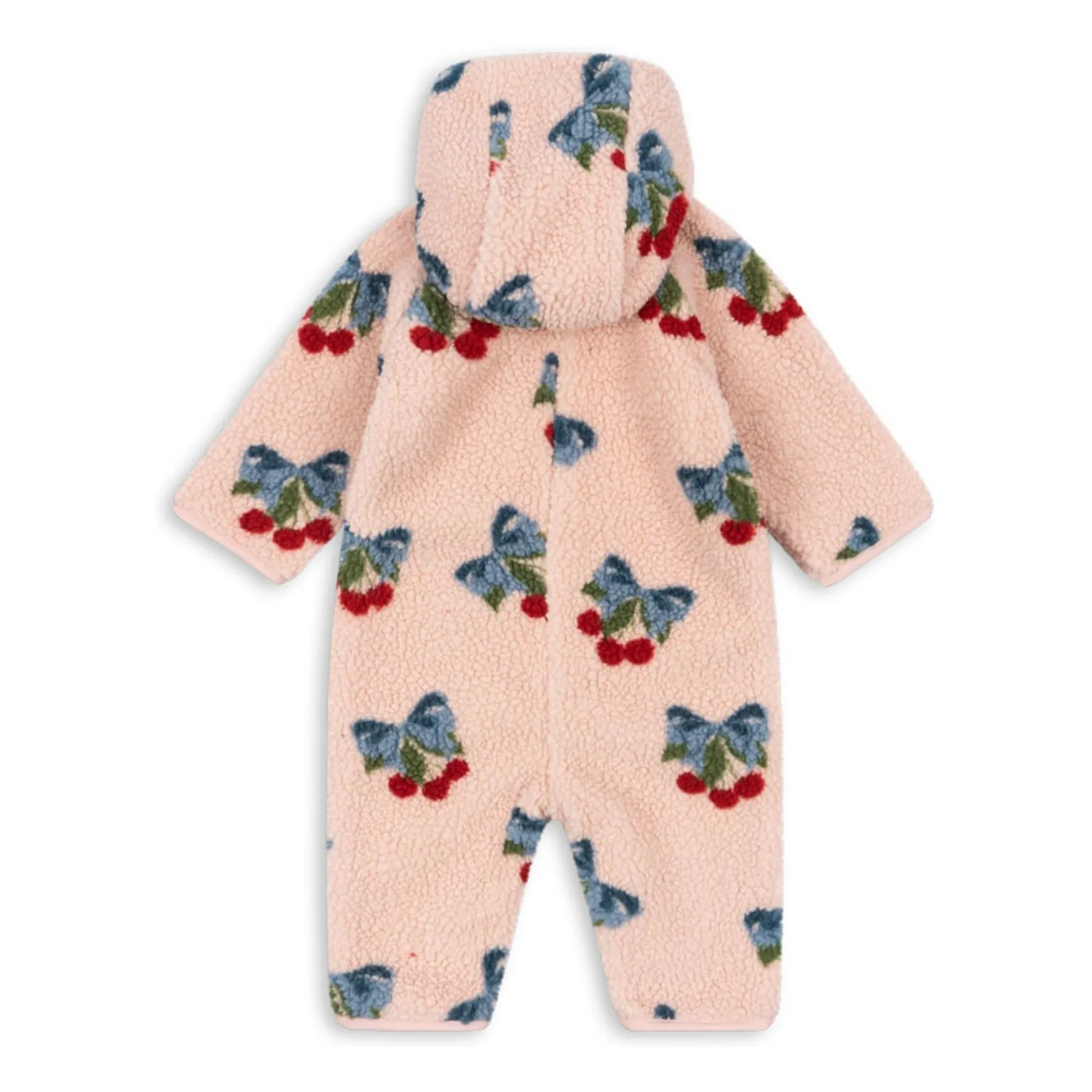 Pilote Façon Sherpa Jody Cerises Fibres Recyclées | Rose- Image produit n°3