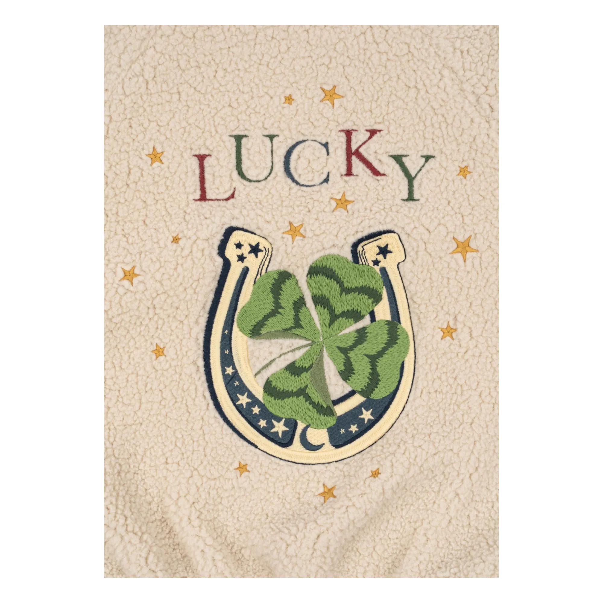 Veste Façon Sherpa Jazz Lucky Fibres Recyclées | Beige- Image produit n°3