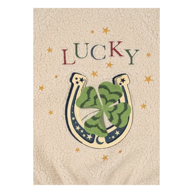 Lucky Recycled Fiber Jazz Sherpa Jacket | Beige