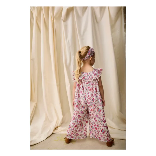 Irma Fleurie organic cotton jumpsuit | Cream