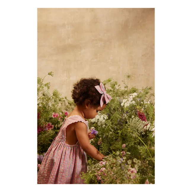 Vestido delantal Aloisa Carreaux | Rosa