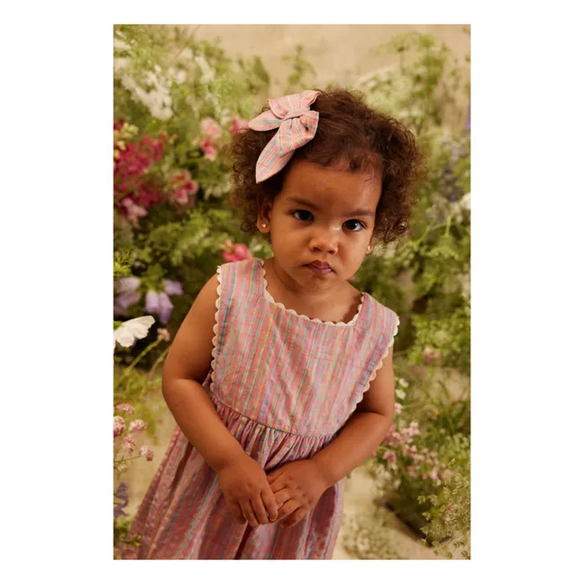 Vestido Martine Ruffle | Rosa Viejo