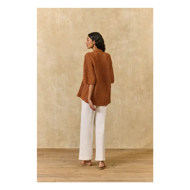 Chemise Aldana Coton | Caramel
