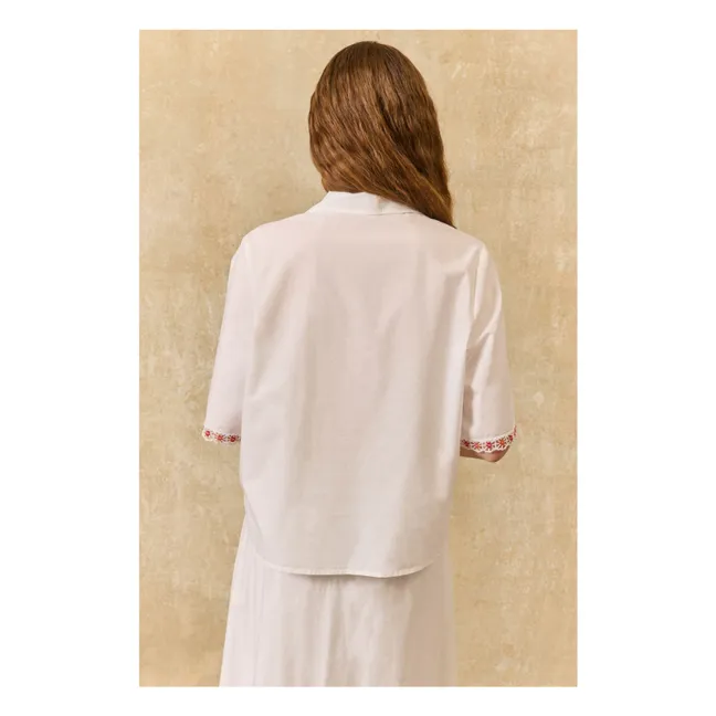 Chemise Emilius Coton Bio | Blanc