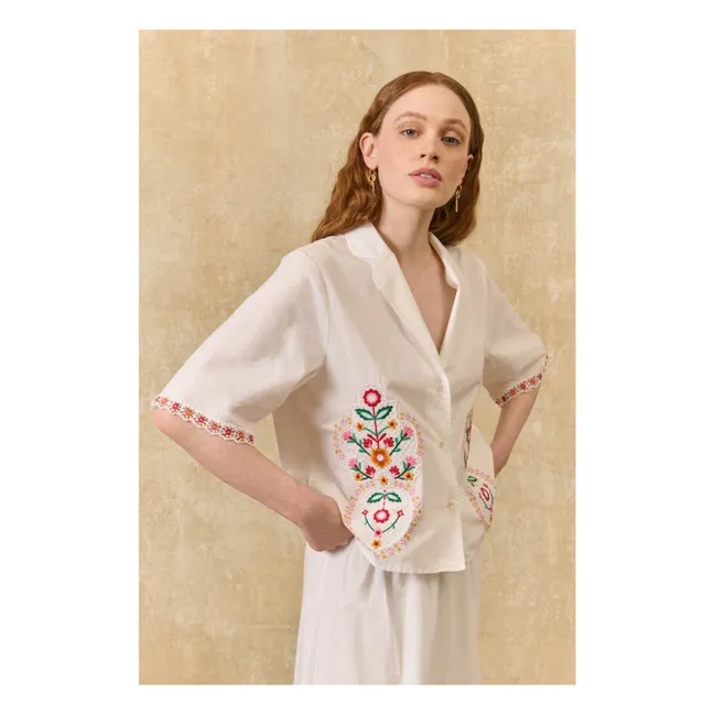 Chemise Emilius Coton Bio | Blanc