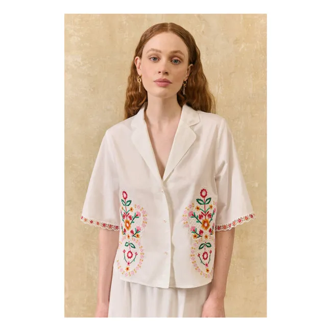 Chemise Emilius Coton Bio | Blanc