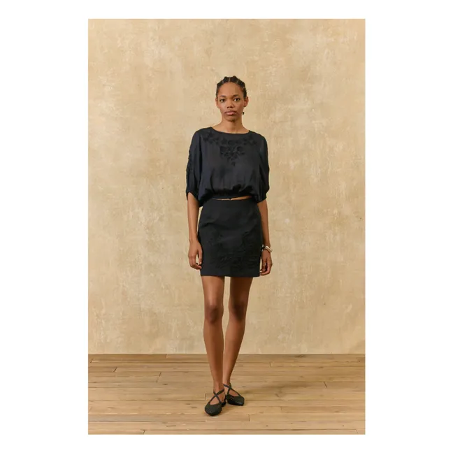 Blouse Chayana Coton | Noir